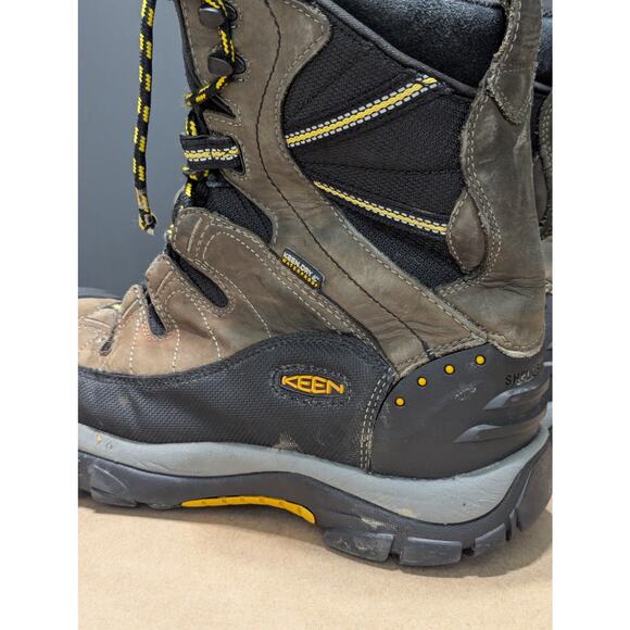Keen Summit County Insulated Hiking Boots Leather Mens 9 Gorpcore Outdoors Tan main image 9
